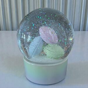 NEW Pastel Macaron Snow Globe